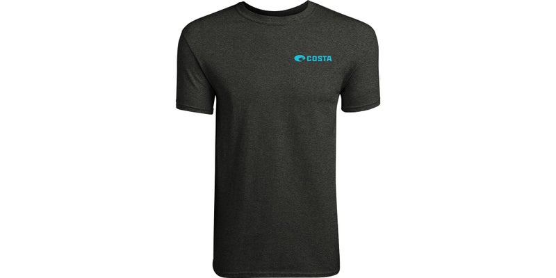 Costa Del Mar Topwater Short Sleeve T Shirt, Dark Heather, X-Large - Image 3